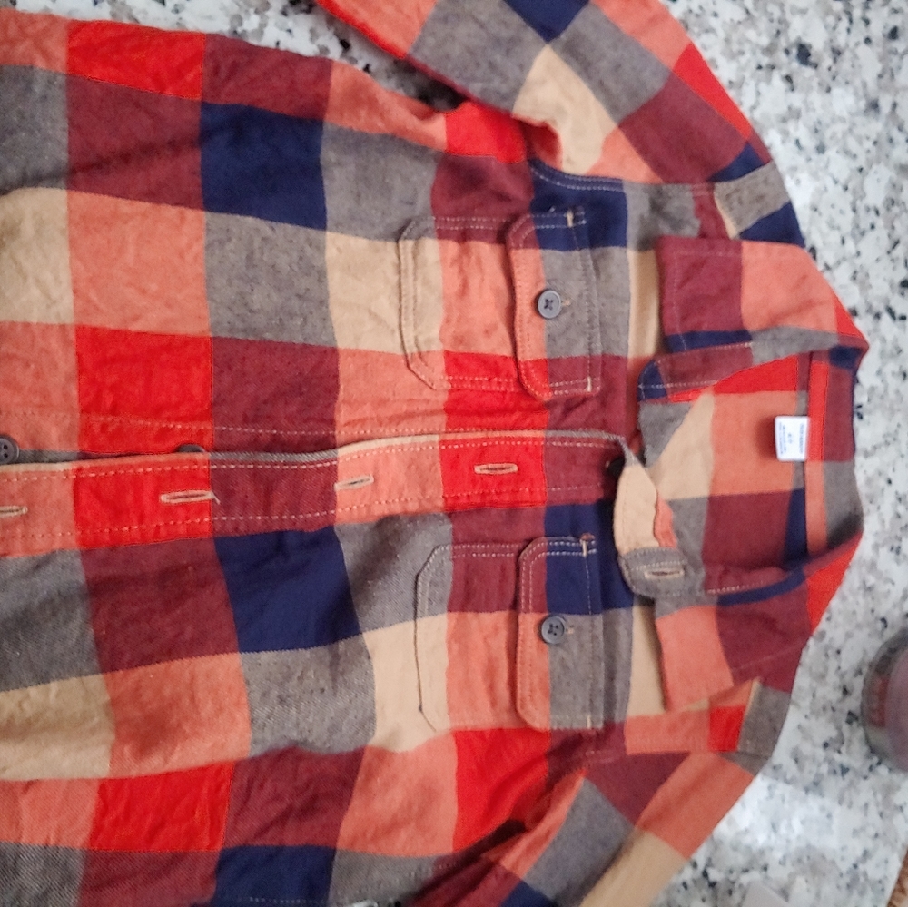 Boys flannel shirt